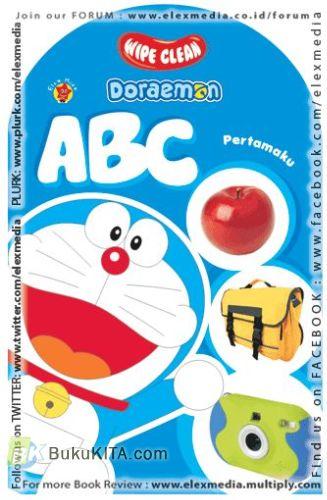 Cover Buku Wipe Clean Doraemon : ABC Pertamaku