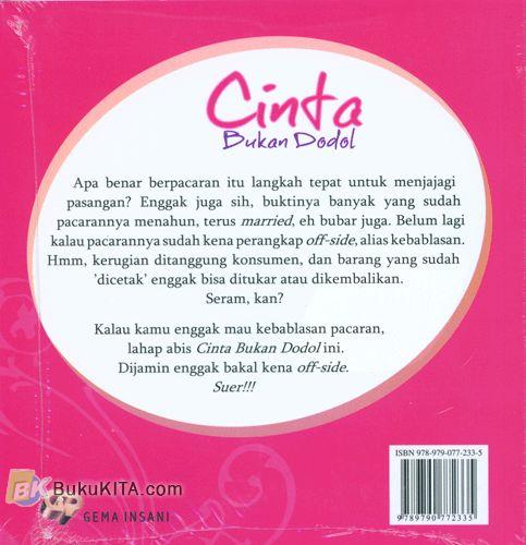 Cover Belakang Buku Cinta Bukan Dodol : Its time for Jatuh Cinta