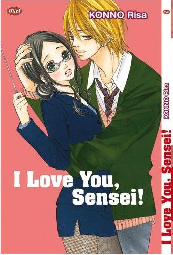 Cover Buku I Love You, Sensei!