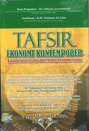 Cover Buku Tafsir Ekonomi Kontemporer : Kajian Tafsir Al-Qur