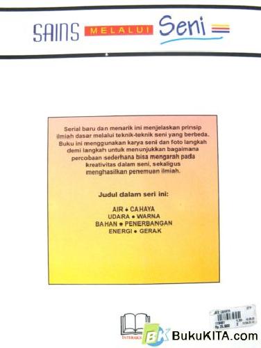 Cover Belakang Buku SCIENCE FOR CHILDREN: WEATHER