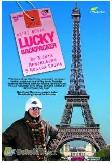 Cover Buku Lucky Backpacker : Rp 3 Juta Menjelajah 5 Negara Eropa