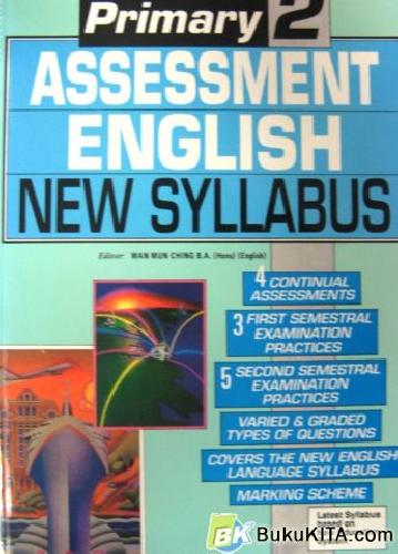 Cover Buku PRIMARY ASSESMENT ENGLISH NEW SYLLABUS 2
