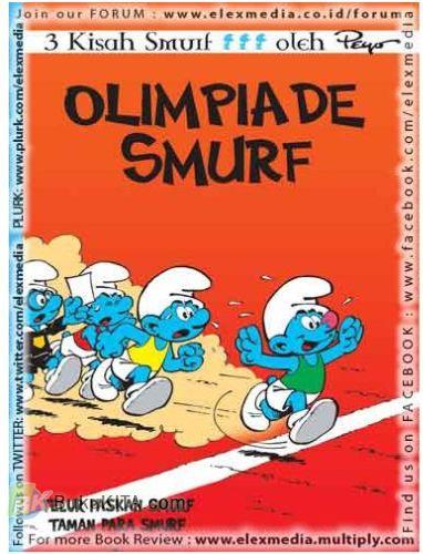 Cover Buku LC : Smurf - Olimpiade Smurf