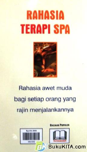 Cover Belakang Buku RAHASIA TERAPI SPA 