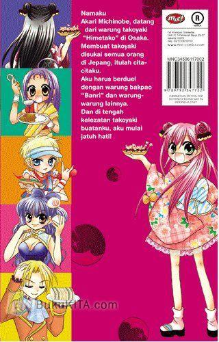 Cover Belakang Buku Takoyaki Princess