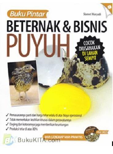 Cover Buku Buku Pintar Beternak & Bisnis Puyuh