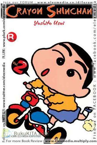 Cover Buku Crayon Shinchan 02