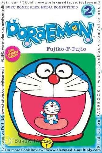 Cover Buku Doraemon 02 ( Terbit Ulang )