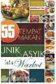 Cover Buku 55 Tempat Makan Unik & Asyik ala Warkot