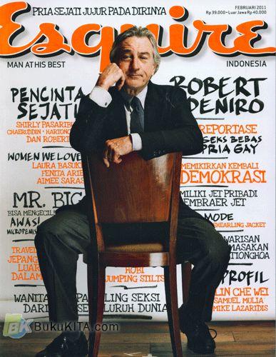 Cover Buku Esquire #48 - Februari 2011