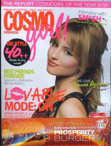 Cover Buku CosmoGIRL! #113 - Februari 2011