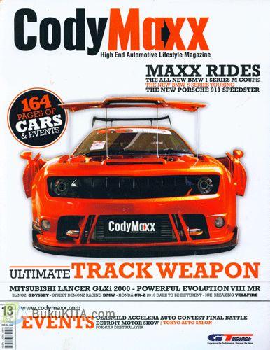 Cover Buku CodyMaxx #13 | Februari-Maret 2011