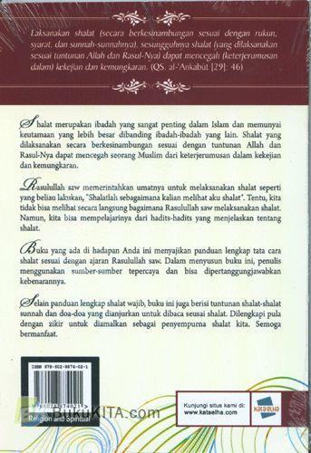 Cover Belakang Buku Panduan Lengkap Shalat Wajib & Sunah
