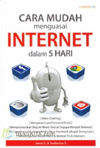 Cover Buku Cara Mudah Menguasai Internet dalam 5 Hari