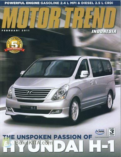 Cover Belakang Buku Motor Trend Indonesia #02- Februari 2011