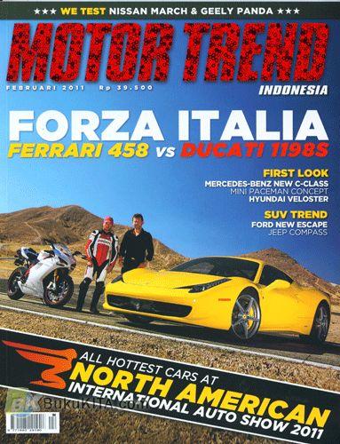 Cover Buku Motor Trend Indonesia #02- Februari 2011