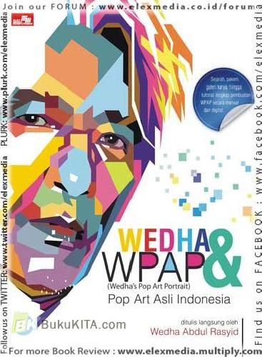 Cover Buku Wedha & WPAP ( Wedhas Pop Art Portrait )