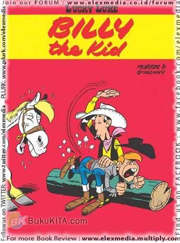 Cover Buku LC : Lucky Luke-Billy The Kid