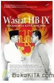 Cover Buku Wasiat HB IX Yogyakarta Kota Republik