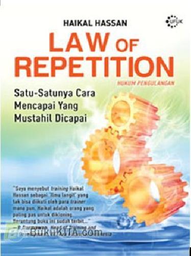 Cover Buku Law Of Repetition