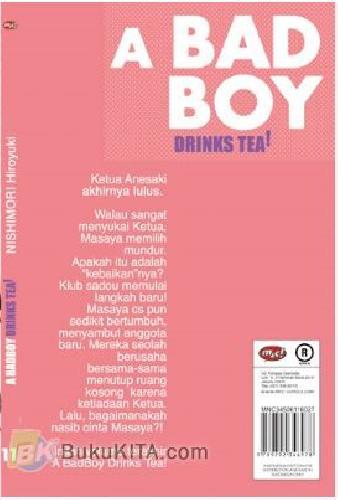 Cover Belakang Buku A Bad Boy Drinks Tea #11