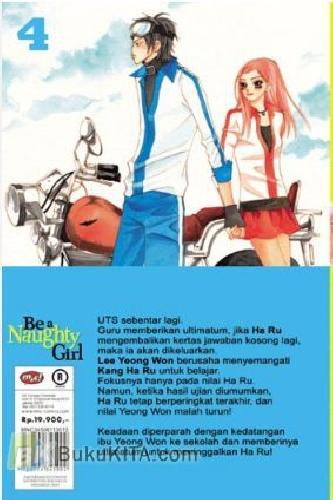 Cover Belakang Buku Be Naughty Girl 4