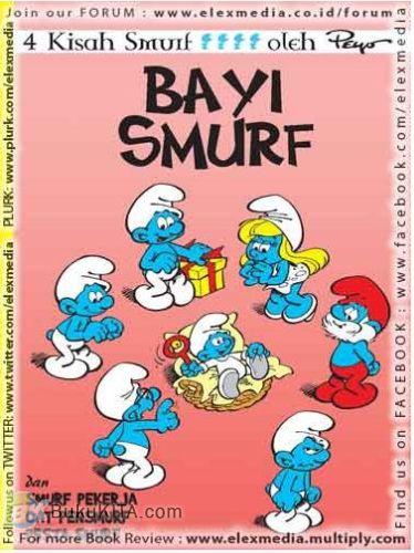 Cover Buku Smurf - BAYI SMURF