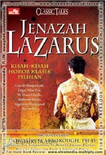Cover Buku JENAZAH LAZARUS - Kisah Horor Klasik Pilihan