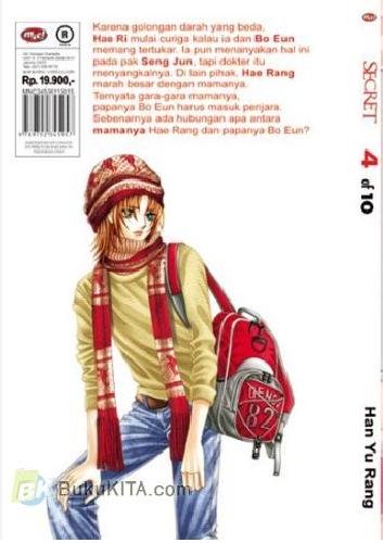 Cover Belakang Buku Secret 4