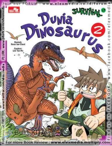 Cover Buku Survival 17 - Dunia Dinosaurus 2