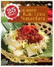 Cover Buku 25 Resep Jajanan Kaki Lima Nusantara