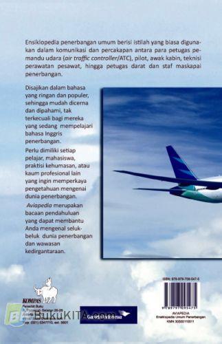 Cover Belakang Buku AVIAPEDIA : Ensiklopedia Umum Penerbangan