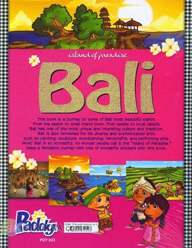 Cover Belakang Buku Island of Paradise BALI