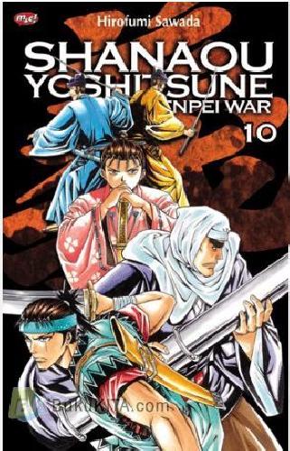 Cover Buku Shanaou Yoshitsune Genpei War 10
