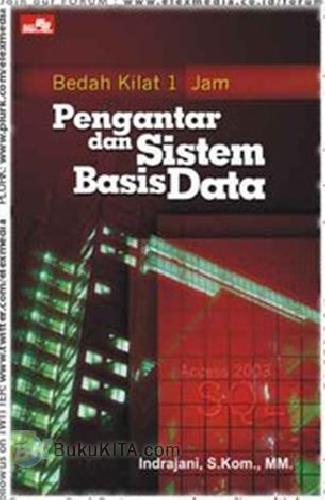 Cover Buku Bedah Kilat 1 Jam : Pengantar dan Sistem Basis Data