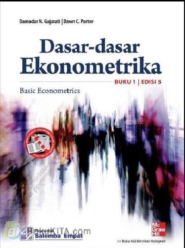 Cover Buku Dasar-Dasar Ekonometrika Buku 1 Edisi 5 (basic econometrics)