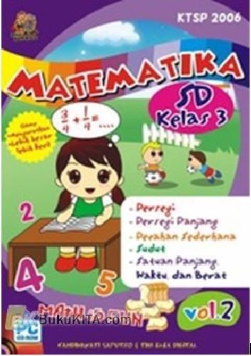 Cover Buku CD Matematika SD Kelas 3 Vol. 2 KTSP 2006