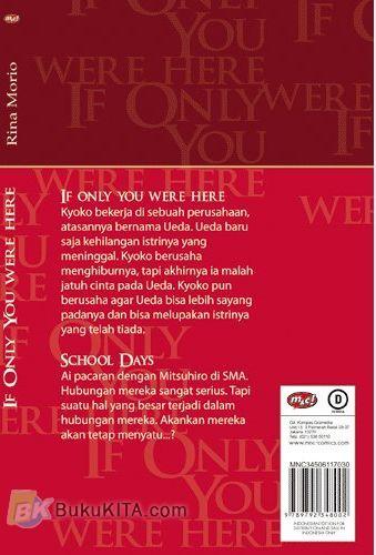 Cover Belakang Buku If Only You Were Here