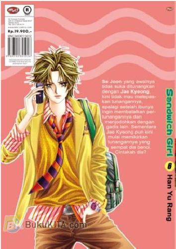 Cover Belakang Buku Sandwich Girl 6