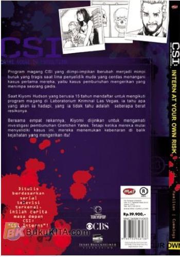 Cover Belakang Buku CSI : Crime Scene Investigation