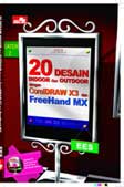 20 Desain Indoor dan Outdoor dengan CorelDRAW X3 dan FreeHand MX