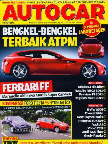 Cover Buku Autocar #130 - Maret 2011