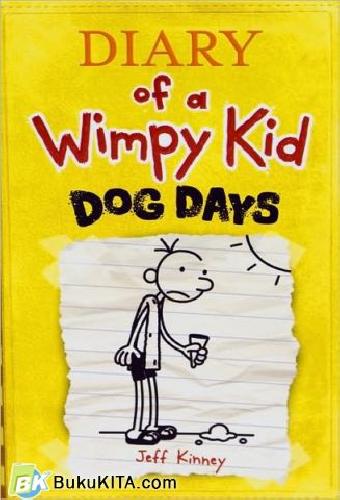 Cover Buku Diary of a Wimpy Kid #4 : Dog Days (Import)