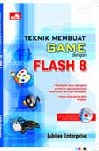 Cover Buku Teknik Membuat Game dengan Flash 8