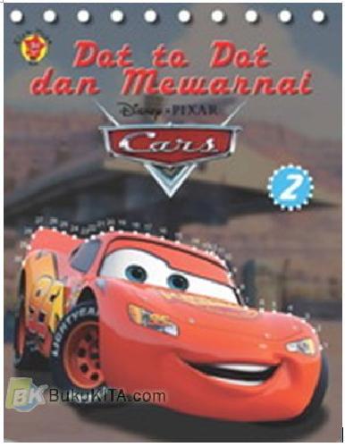 Cover Buku Dot to Dot dan Mewarnai Cars 2