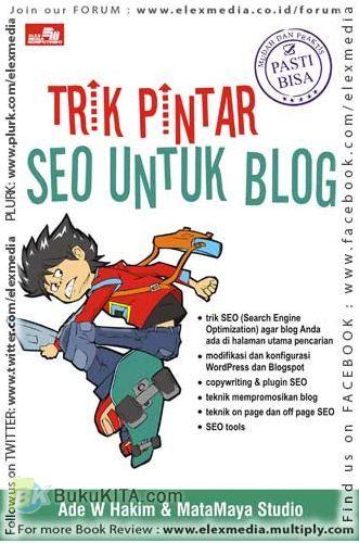 Cover Buku Trik Pintar SEO untuk Blog - Pasti Bisa