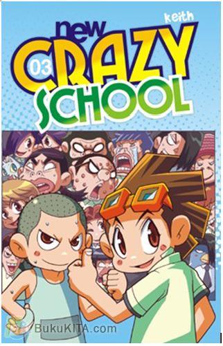 Cover Buku New Crazy School 3