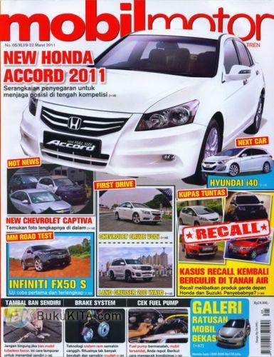 Cover Buku Mobil Motor No. 05/XLI/09-22 Maret 2011