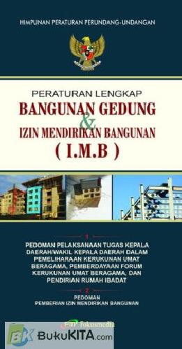 Cover Buku Bangunan Gedung dan Izin Mendirikan Bangunan (IMB)